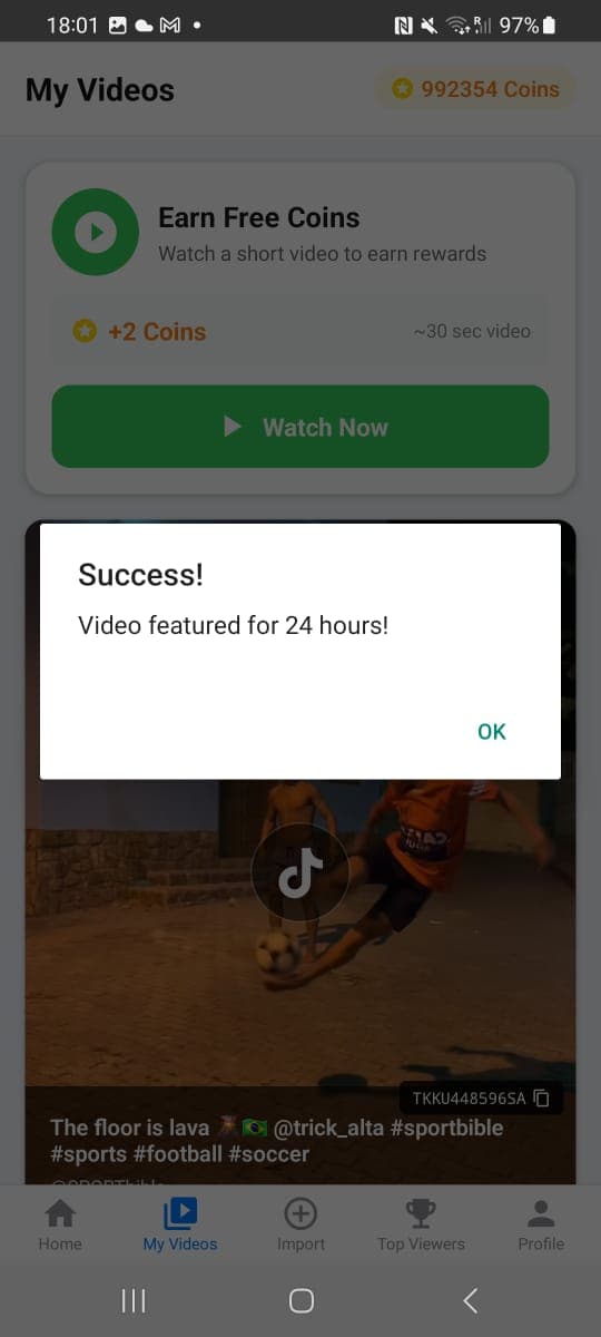 TtytVIRAL App Screenshot 14