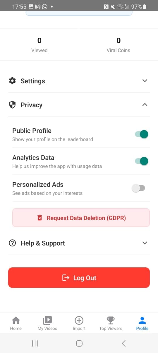 TtytVIRAL App Screenshot 16