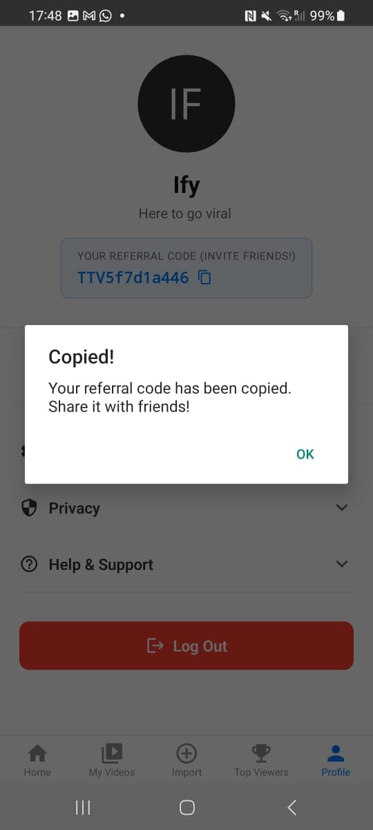 TtytVIRAL App Screenshot 18