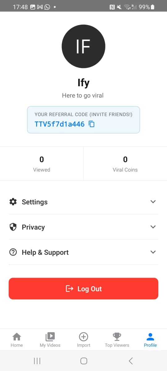 TtytVIRAL App Screenshot 17