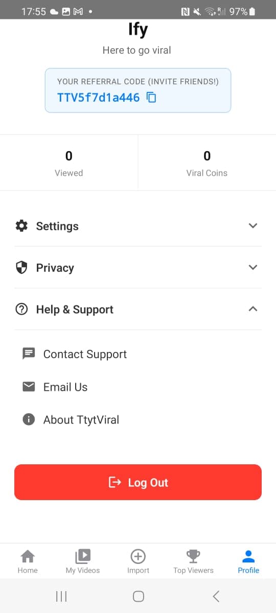 TtytVIRAL App Screenshot 19